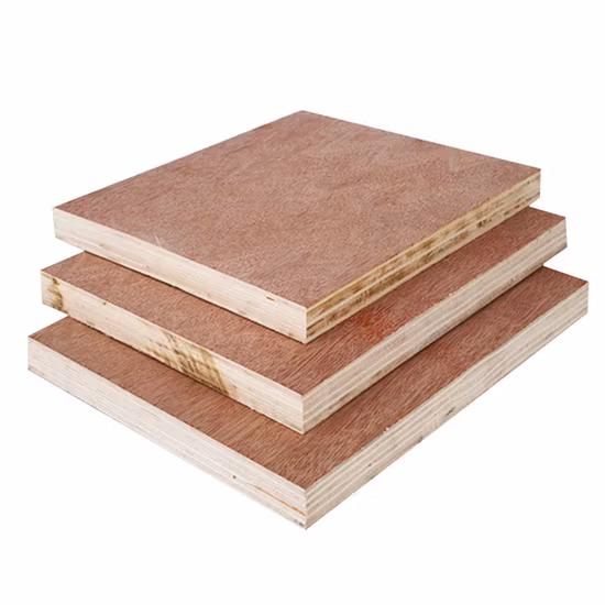 Cheap Price Commercial Plywood with Okoume, Bintangor, Red Pencil, Maple, Birch, Teak, Chinese Ash etc.